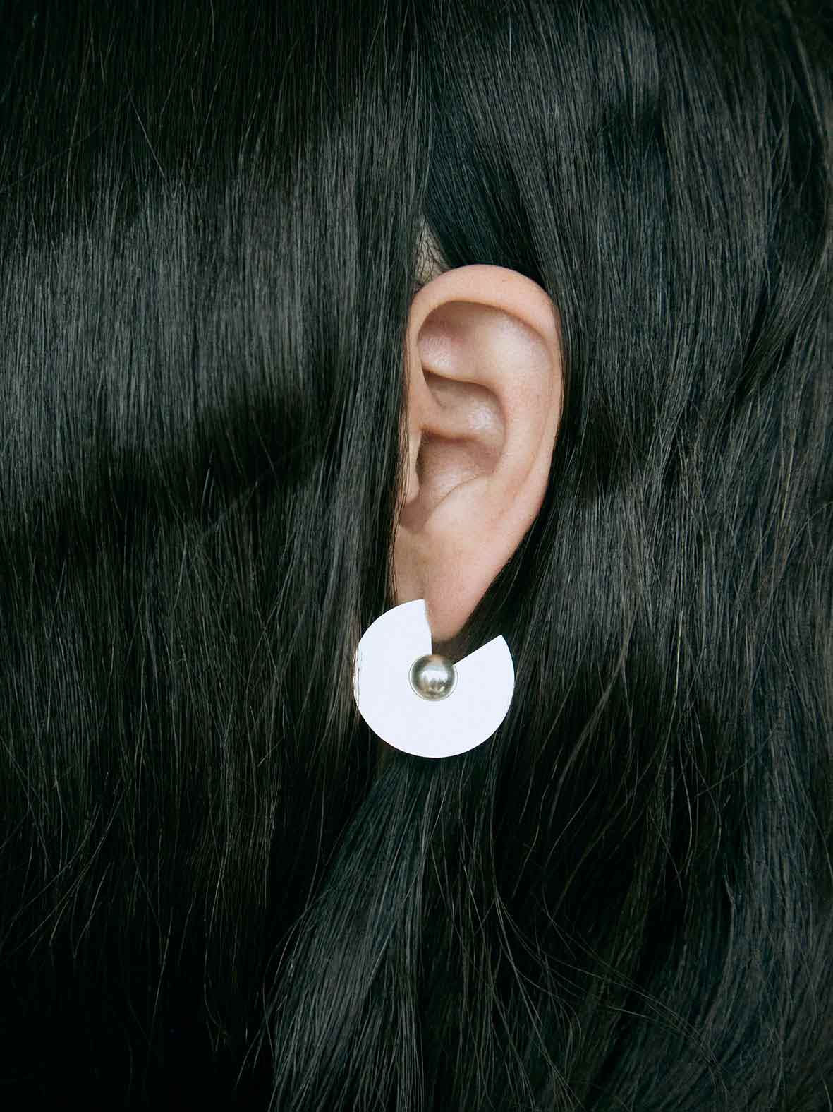 Earrings "Meditation"