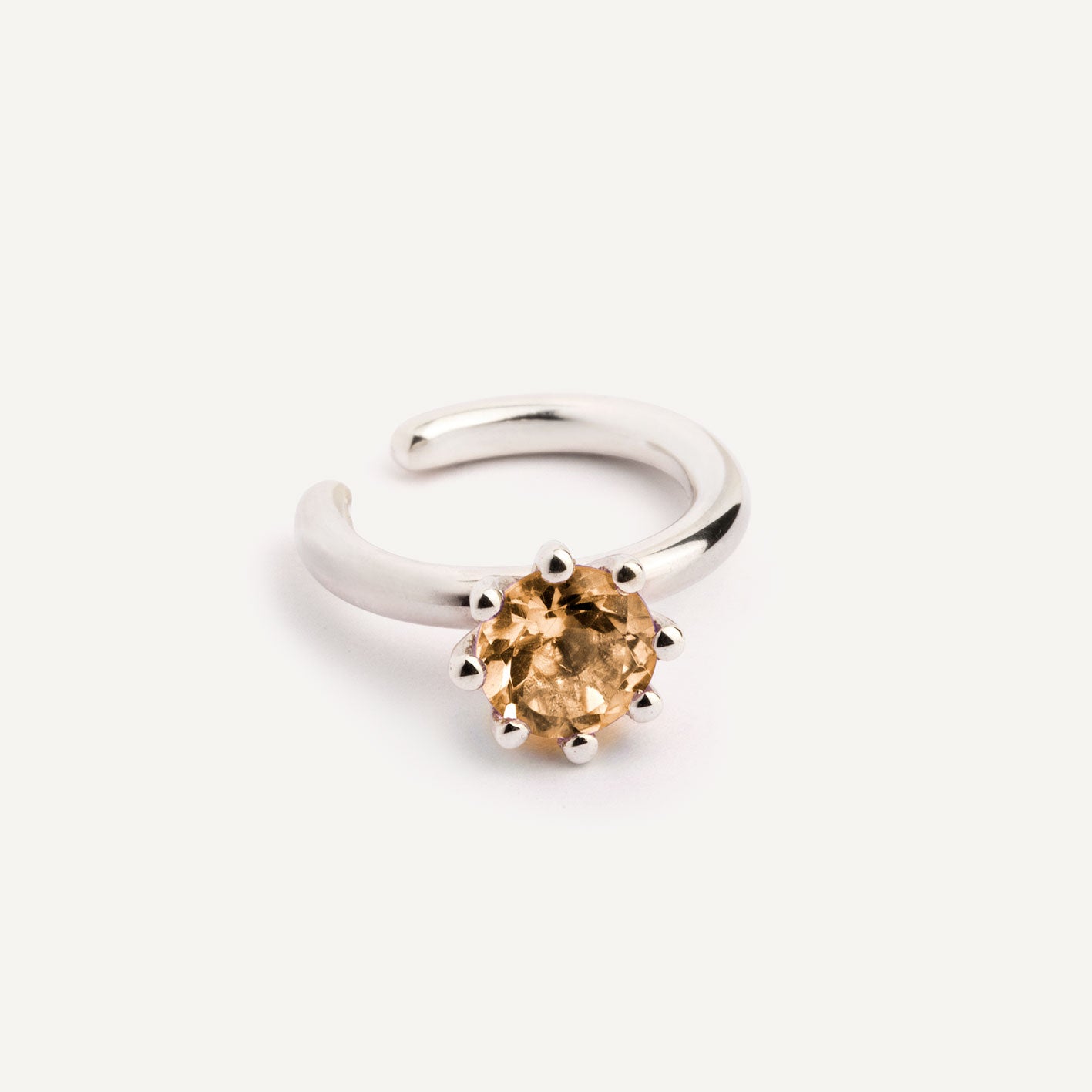 Yellow Ear Cuff "Engagement"
