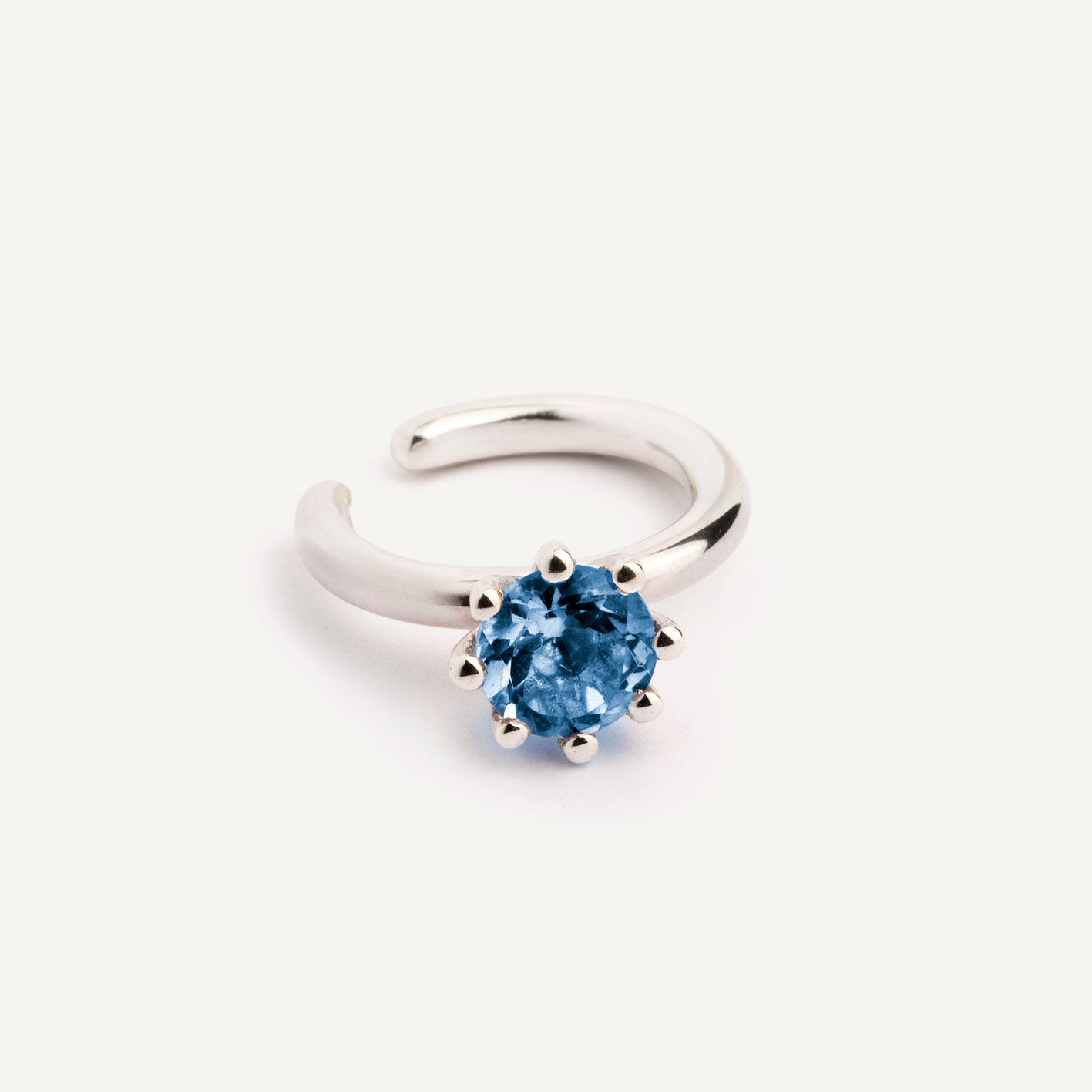 Blue Ear Cuff "Engagement"
