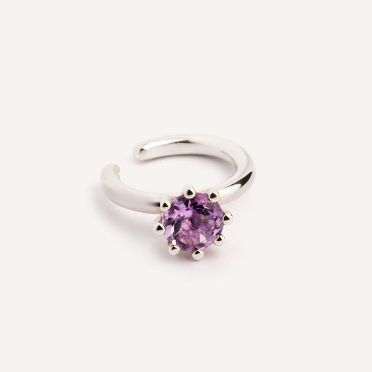 Violet Ear Cuff "Engagement"