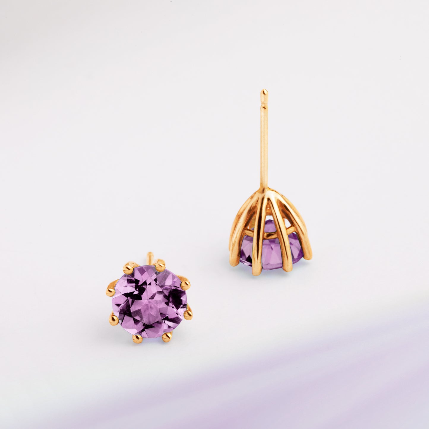 Violet Earrings "Relaxation"